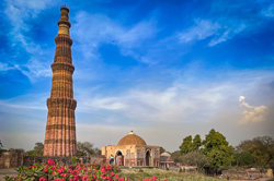 Wycieczka do Indii: Qutub Minar w Delhi