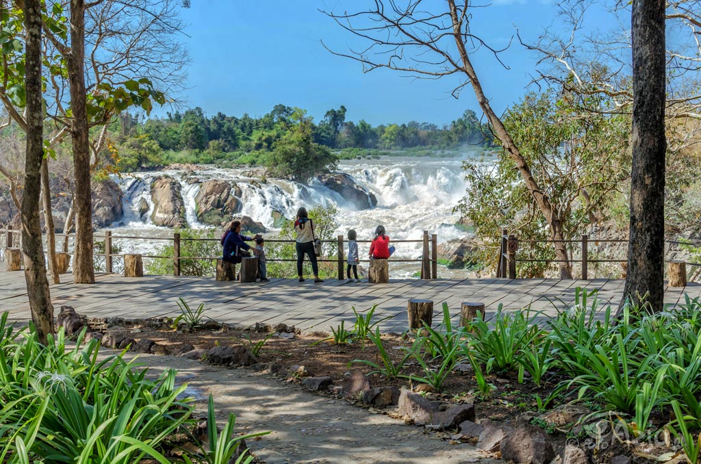 Wycieczka do Laosu: Wodospad Khone Phapheng - największy wodospad w Azji Południowo-Wschodniej