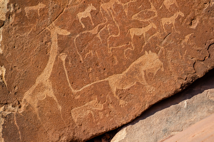 Twyfelfontein - ryty naskalne powstałe 6000 lat temu